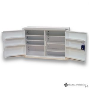 CDC203 Controlled drugs cabinet both doors open