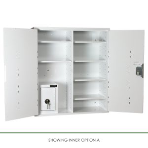 CMED402A Medicine Cabinet with Internal Controlled Drugs Cabinet