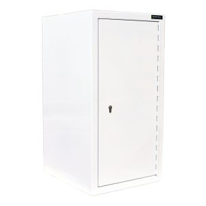CDC1040 controlled drugs cabinet from the front showing the door closed