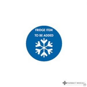 fridge item to be added prescription alert sticker