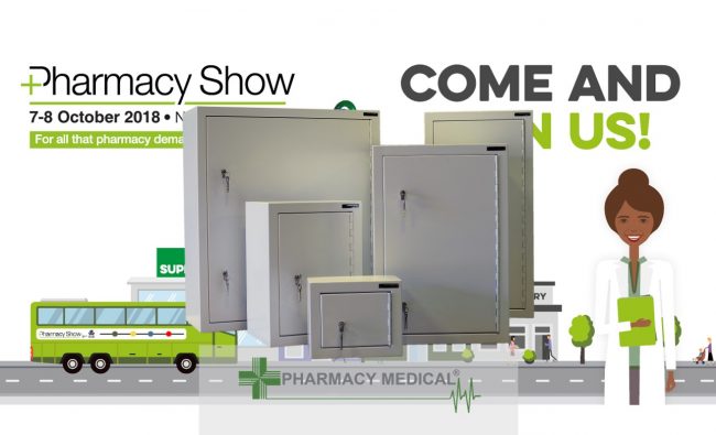 Controlled drugs cabinets Pharmacy Show 2018