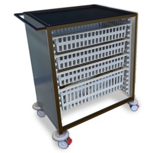 stainless steel single column htm71 trolley