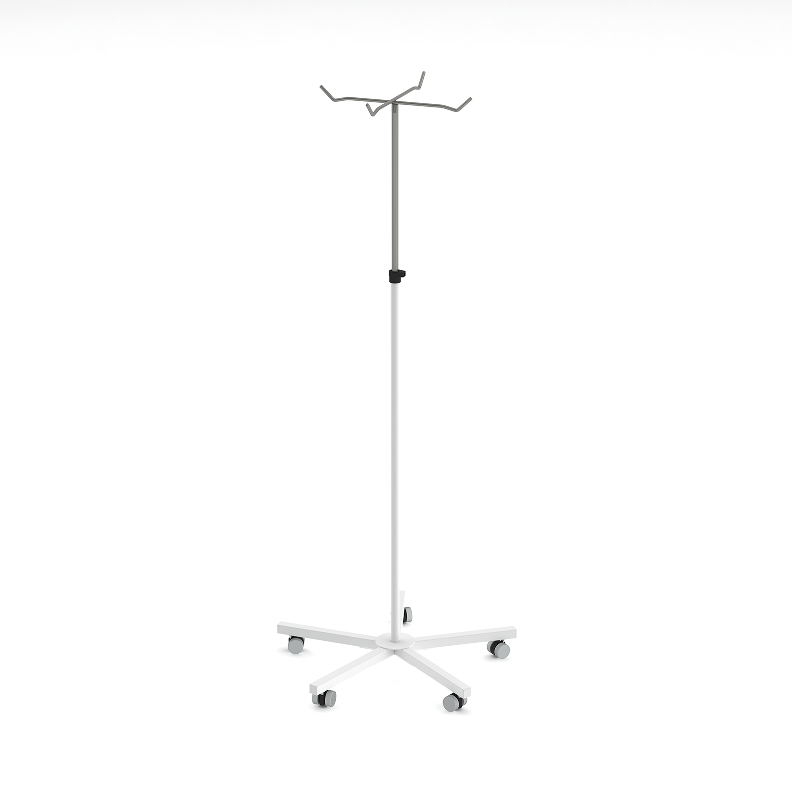 4 Hook Mild Steel Infusion Stand