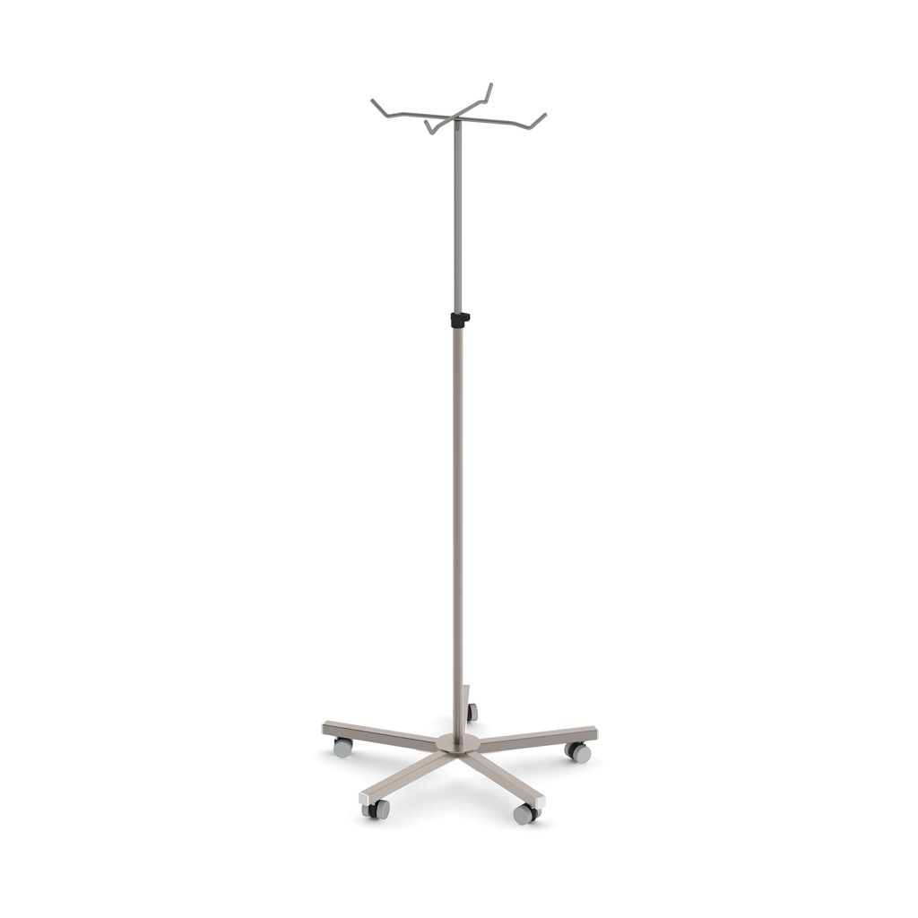 4 hook Stainless Steel Infusion Stand