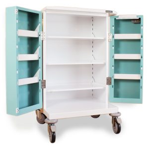 Double Door MDS Drugs Trolleys