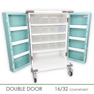 20 Tray Original Packaging Drugs Trolley