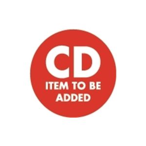 CD Item to be Added prescription alert sticker