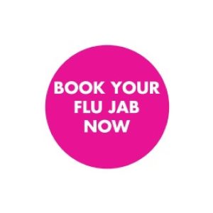 Flu Jab prescription alert stickers