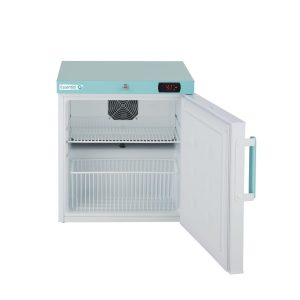 Lec PESR47DC essentials pharmacy fridge with door open from the front